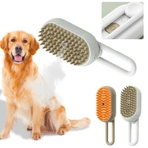 3 in 1 Electric Spray Pet Hair Brush 1